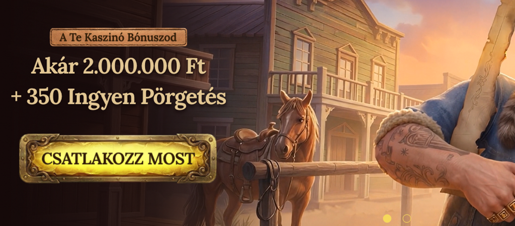 BetWest, kaszinó bónusz, vadnyugati banner, regisztráció, ingyen pörgetések, ló, ajánlat, csatlakozz most gomb