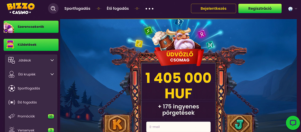 Bizzo Casino vélemény, mobil kaszinó