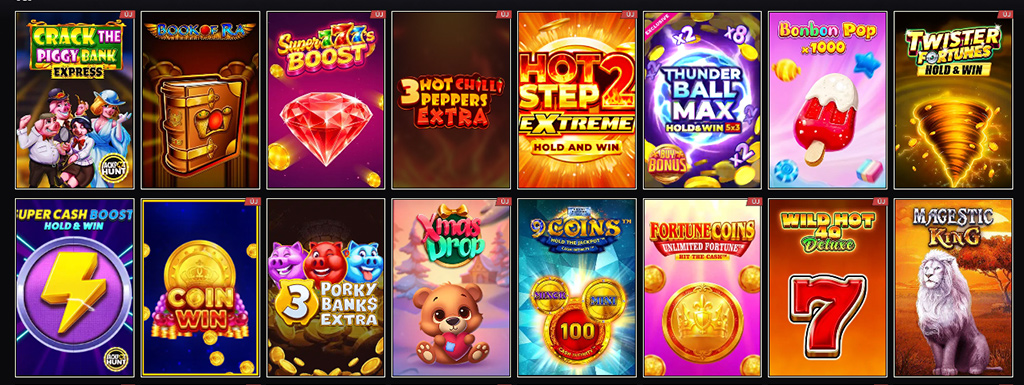 Wintino kaszinó, online slot játékok, slot