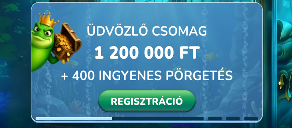 ingyenes pörgetés, üdvözlő bónusz csomag
